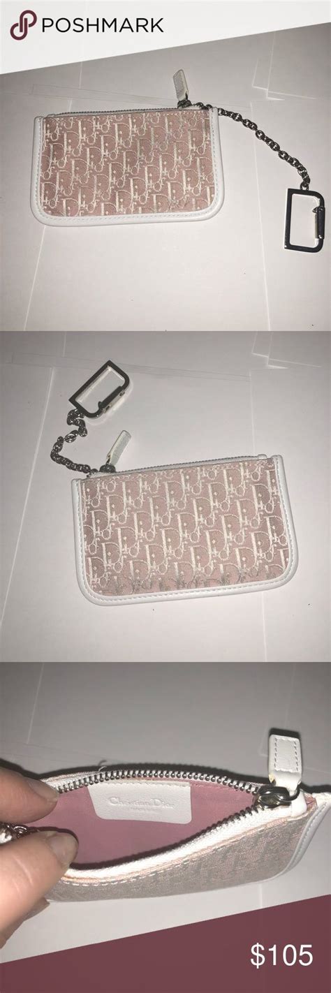 higher dior key chain|christian Dior keychain wallet.